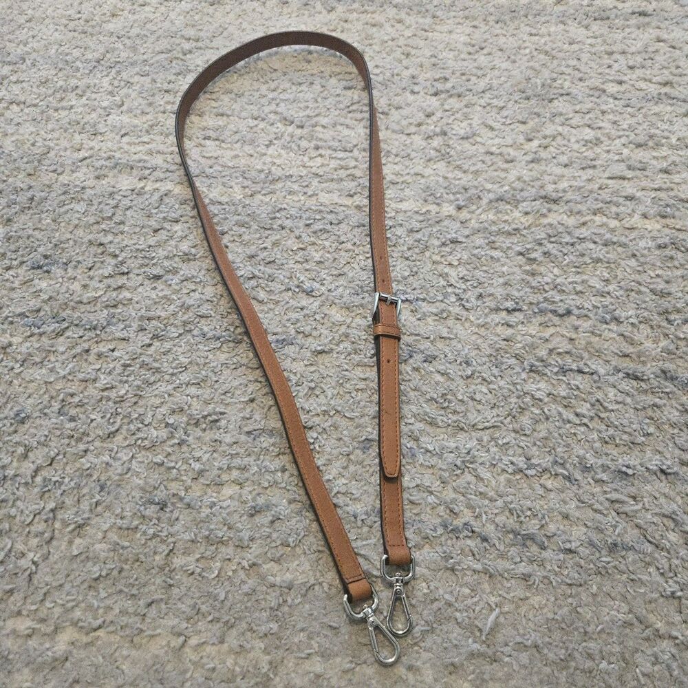 Michael Kors Brown Leather Replacement Shoulder Strap